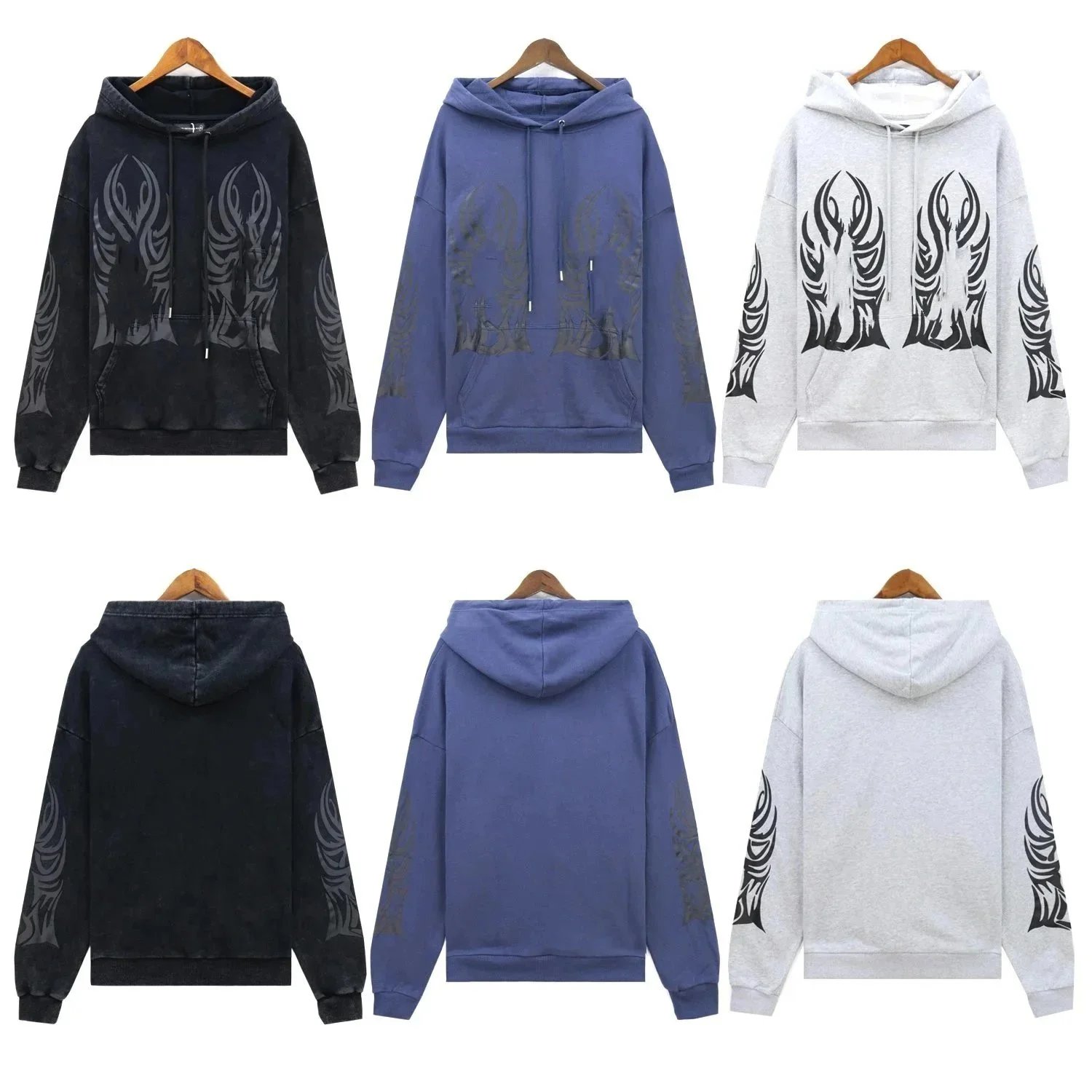 Wasted Paris Gothic Graphic Hoodies product photo 3