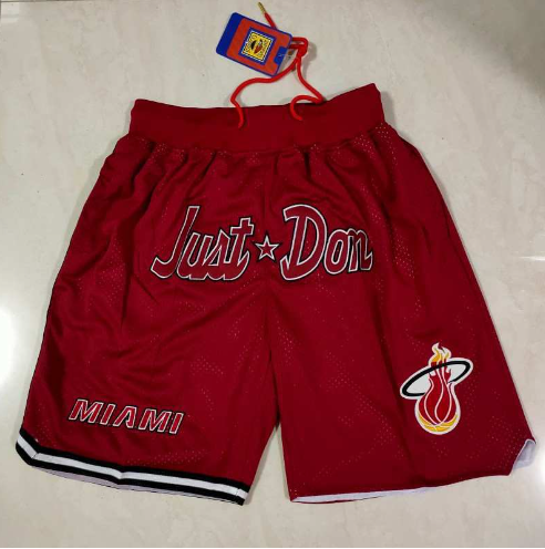 Just Don Miami Heat and Floridians Basketball Shorts product photo 3
