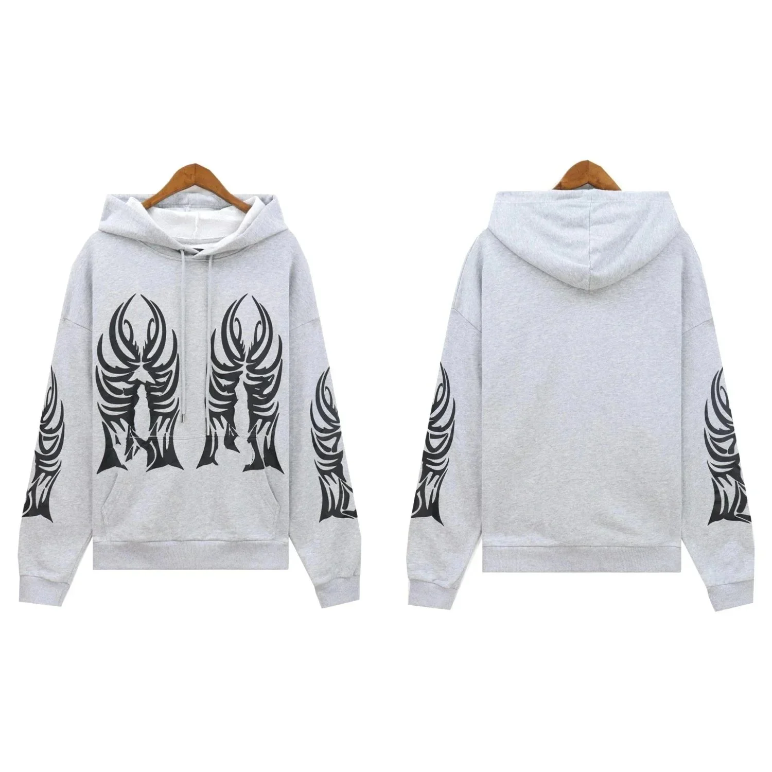 AM Grey Hoodie
