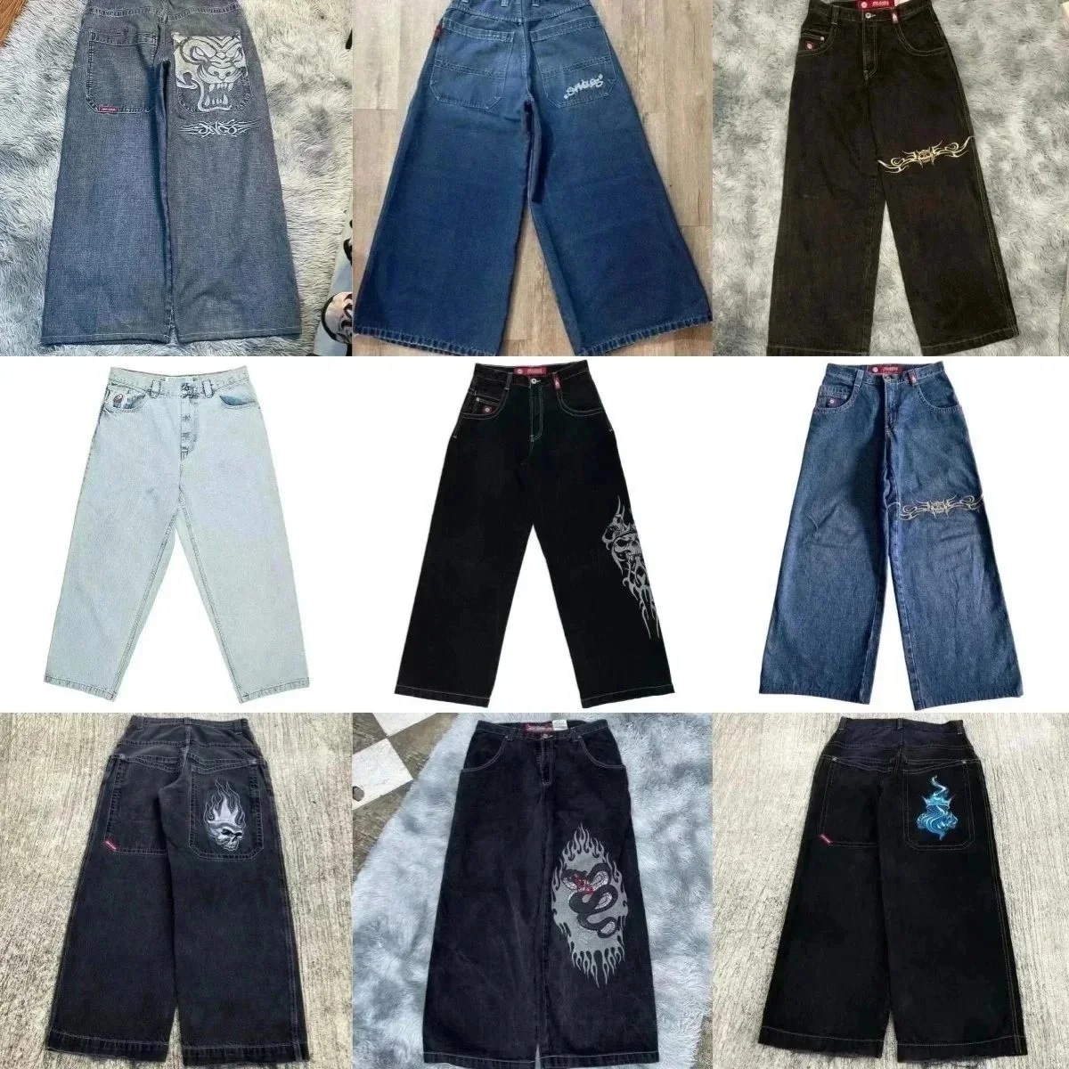 Stylish jeans go wit