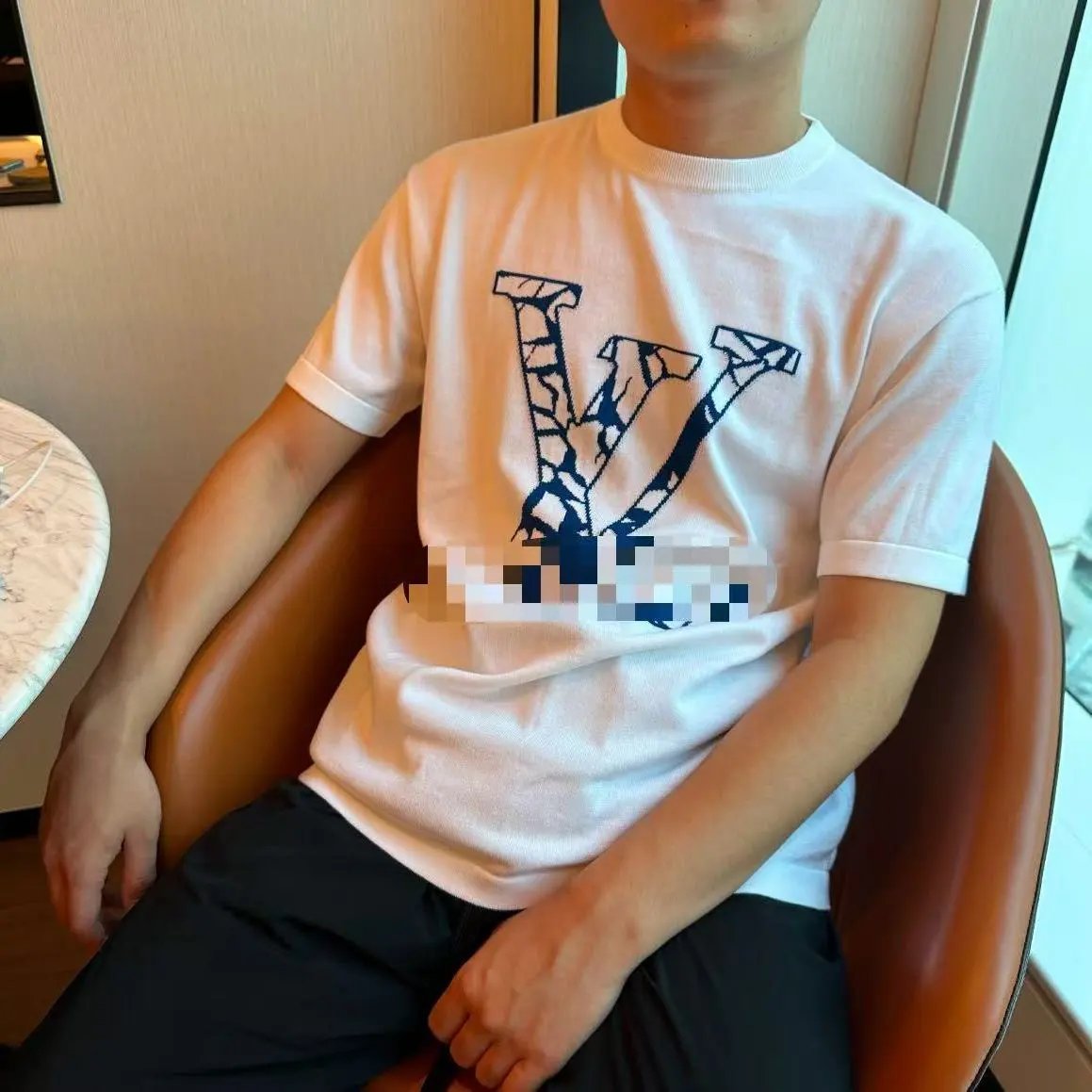 IV  圆领短袖T恤夏季百搭美式新款纯棉印花半袖上衣 3