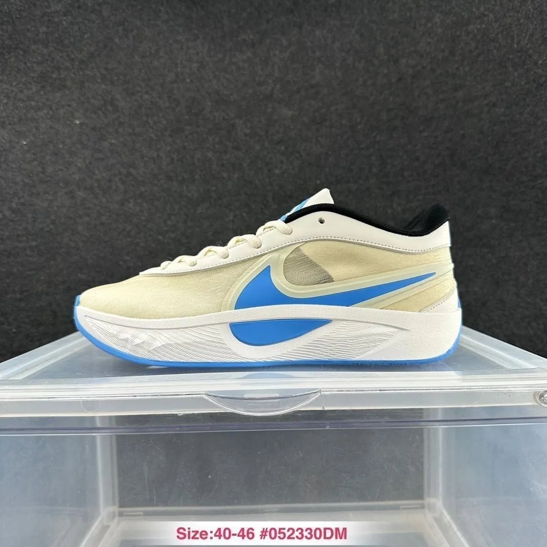 【高品质】-字母哥6-米白蓝