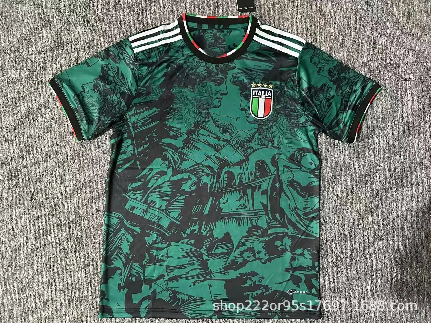 JERSEYS — Italian green training uniform colorway — USFans Spreadsheet photo
