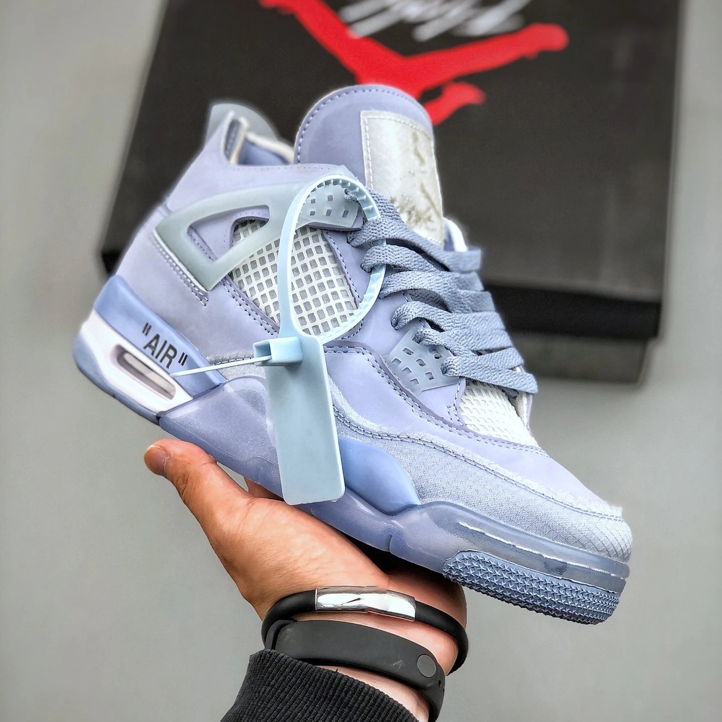 Jordan 4 Vivid Sulfur — 24-OW collaboration colorway — USFans Spreadsheet photo