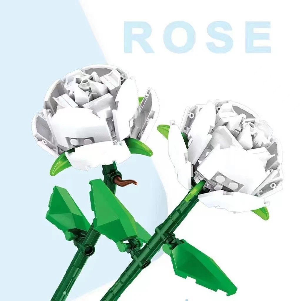 Lego Flowers — #Pure White [boxed】 colorway — USFans Spreadsheet photo