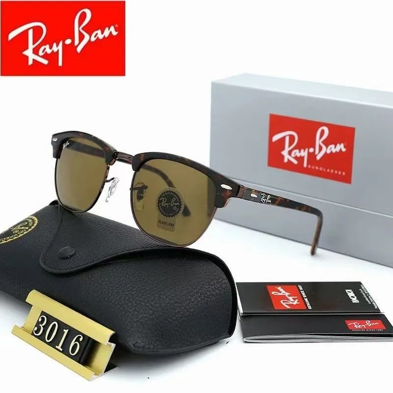 Ray-Ban Sunglasses — 3016 tea frame and tea slices, with a delivery box colorway — USFans Spreadsheet photo