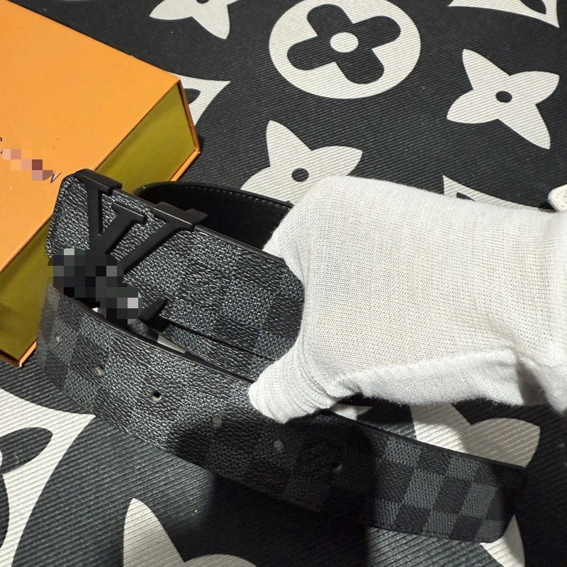 Black Checkered Black Buckle [No Gift Box]