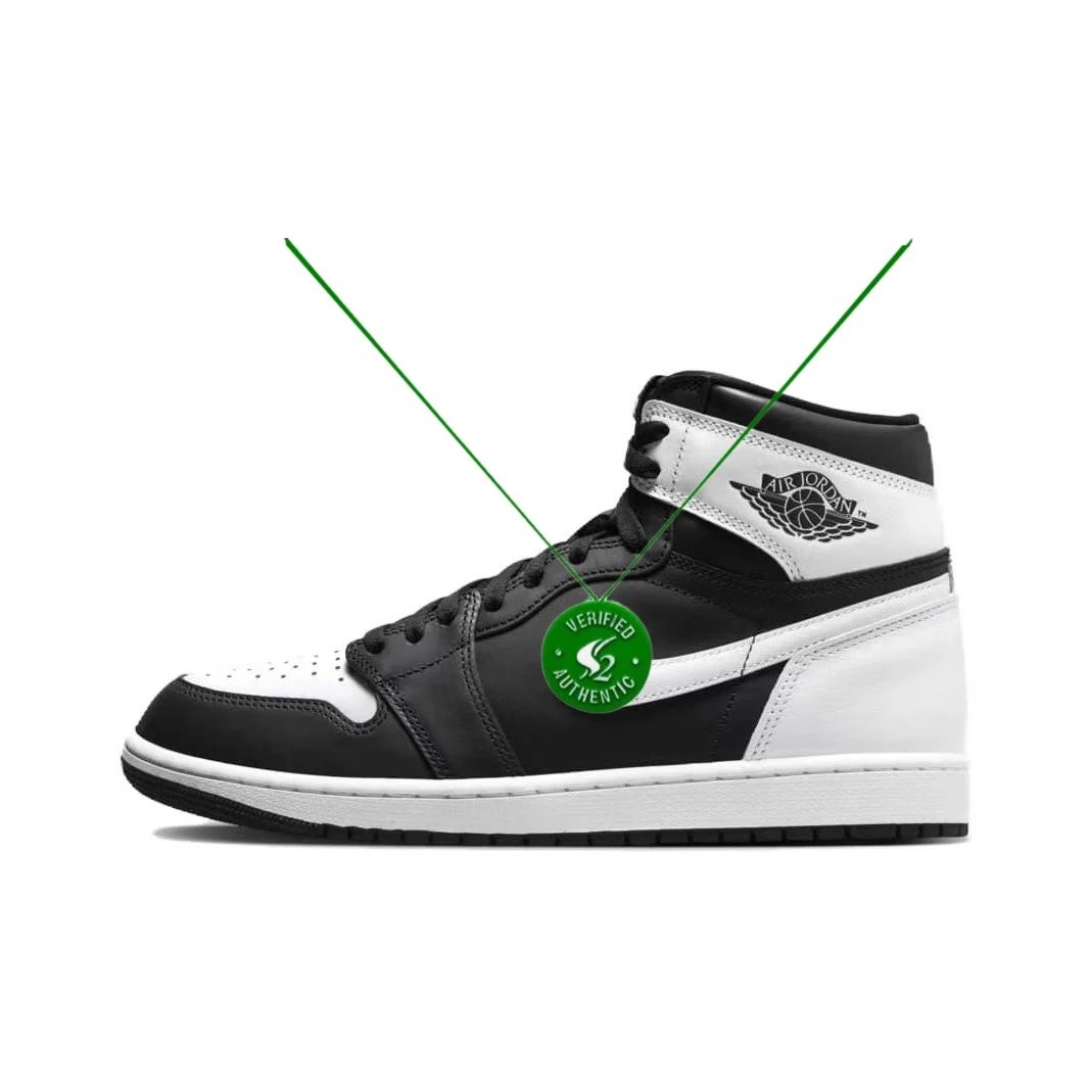 Off-White AJ1 University Blue — White panda colorway — USFans Spreadsheet photo