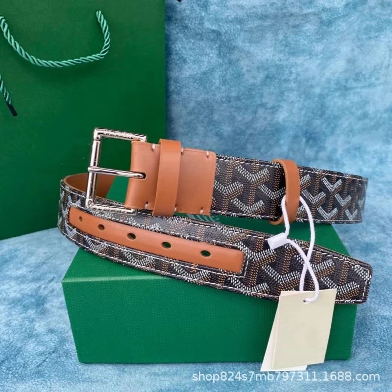 Goyard Belts — 5 No. silver buckle 3.8 colorway — USFans Spreadsheet photo