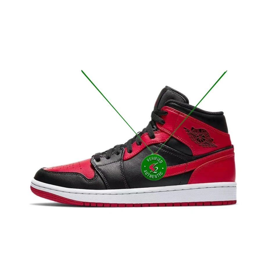 Off-White AJ1 University Blue — Little Jinchuan colorway — USFans Spreadsheet photo