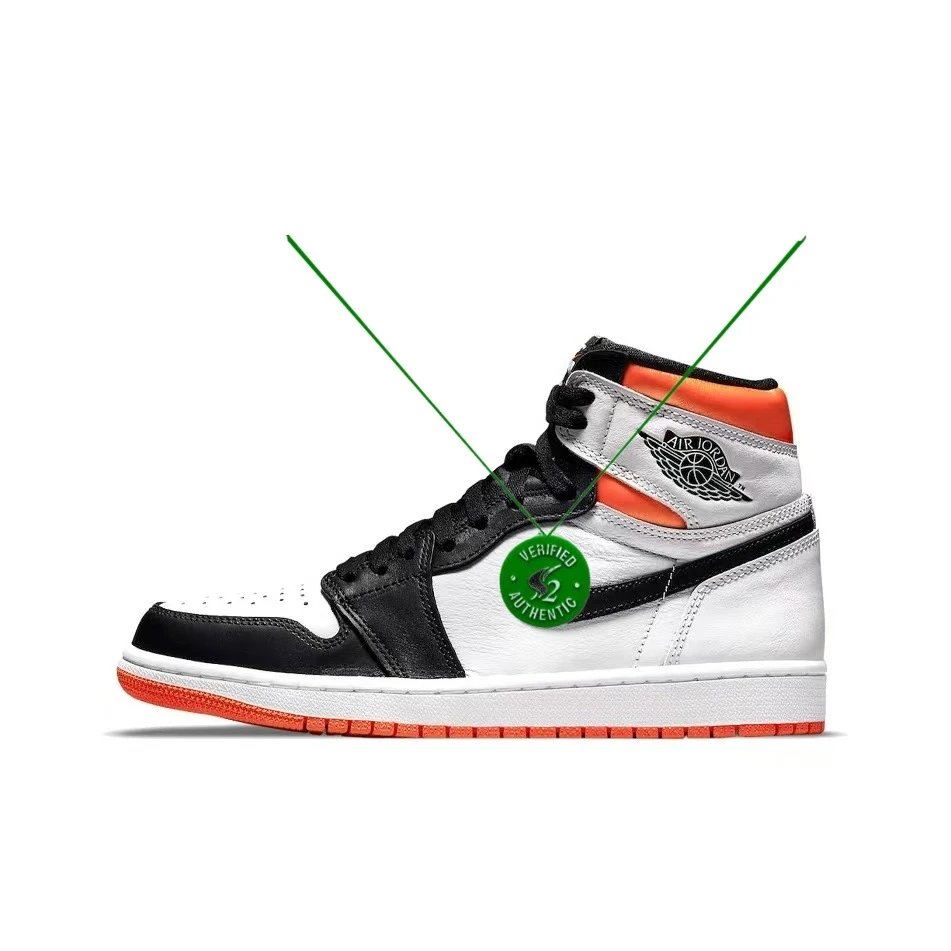 Off-White AJ1 University Blue — New broken button colorway — USFans Spreadsheet photo