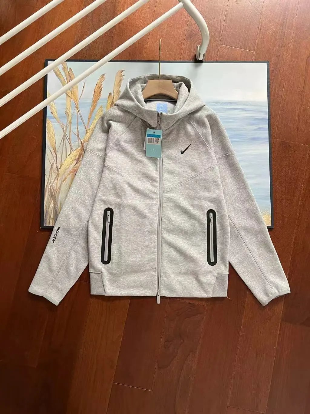 Nocta Green Tech Tracksuit — gray colorway — USFans Spreadsheet photo