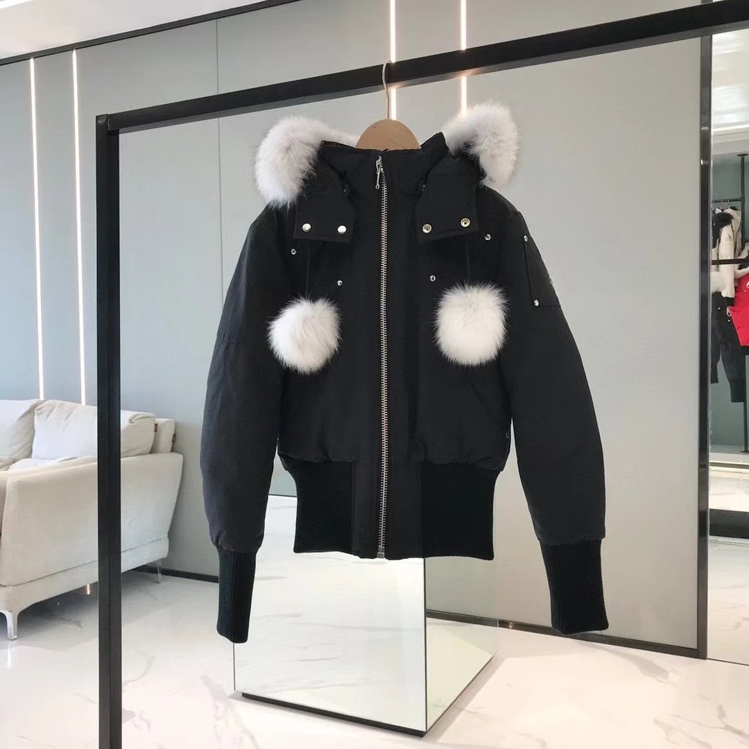 Moose Knuckles Fox Jacket — Black colorway — USFans Spreadsheet photo