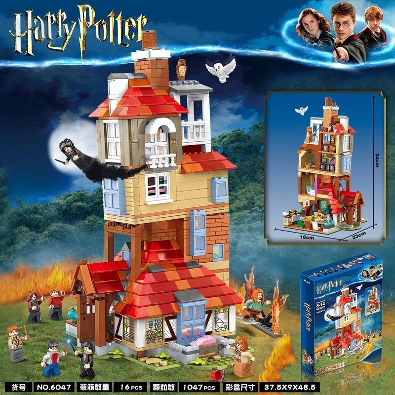 LEGO Hogwarts Castle — 6047 Slum Attack [1047 Granules] – approximately 1.6kg colorway — USFans Spreadsheet photo