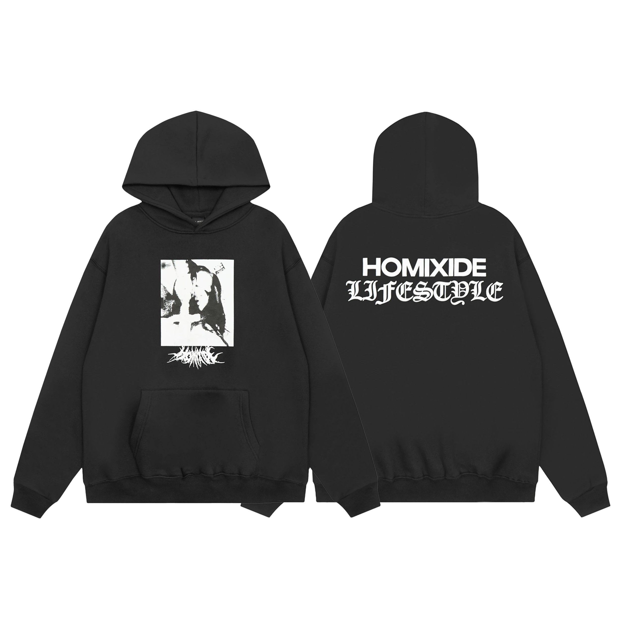 Destroy Lonely NFS Hoodie — Black colorway — USFans Spreadsheet photo