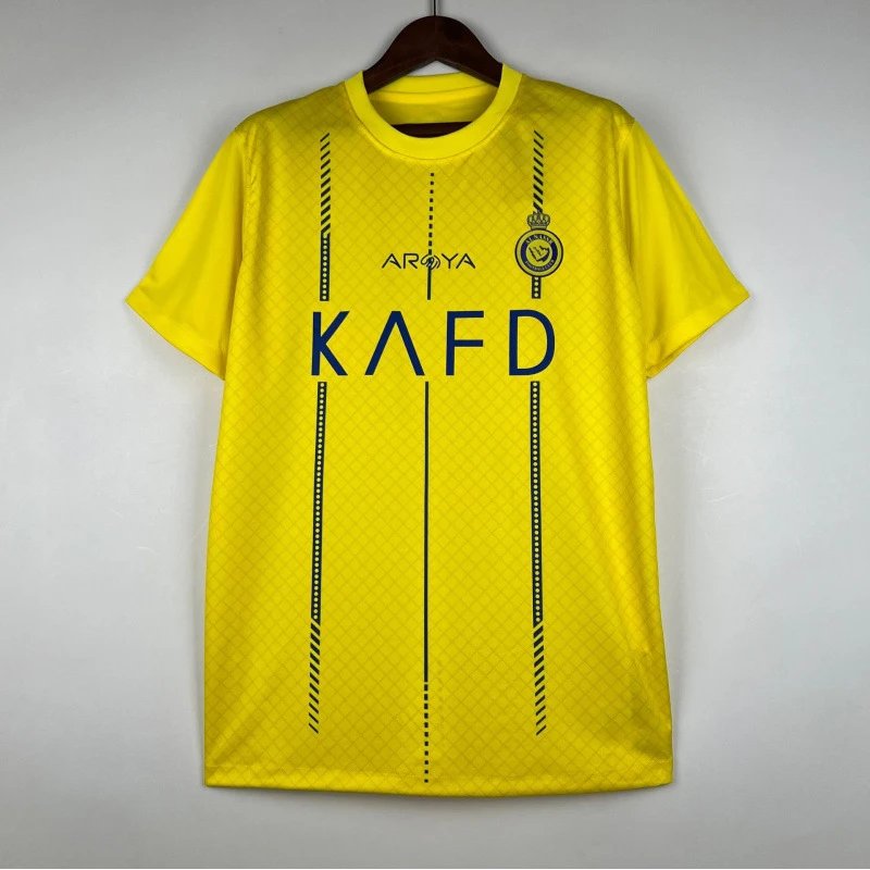 Al-Nassr CR7 Signature Jersey — Riyadh Victory Home Fella Edition colorway — USFans Spreadsheet photo