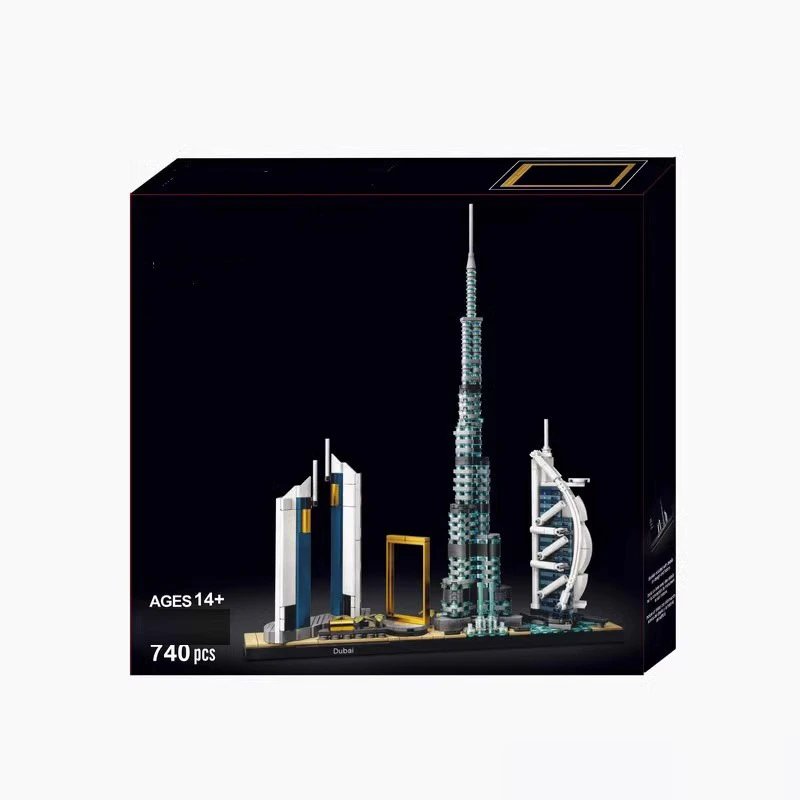LEGO Pyramid — ✬Dubai Skyline colorway — USFans Spreadsheet photo