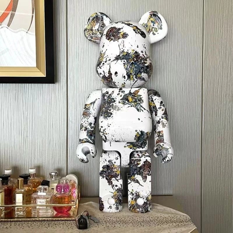 Unique Medium BearBrick — Splashed ink colorway — USFans Spreadsheet photo