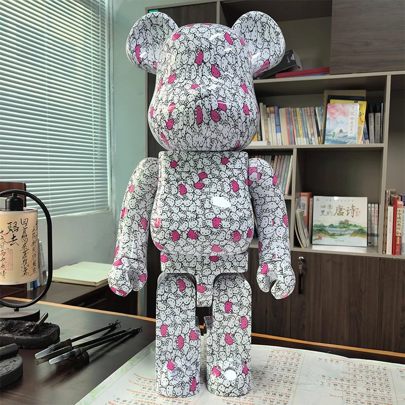 Unique Medium BearBrick — Hello Kitty colorway — USFans Spreadsheet photo