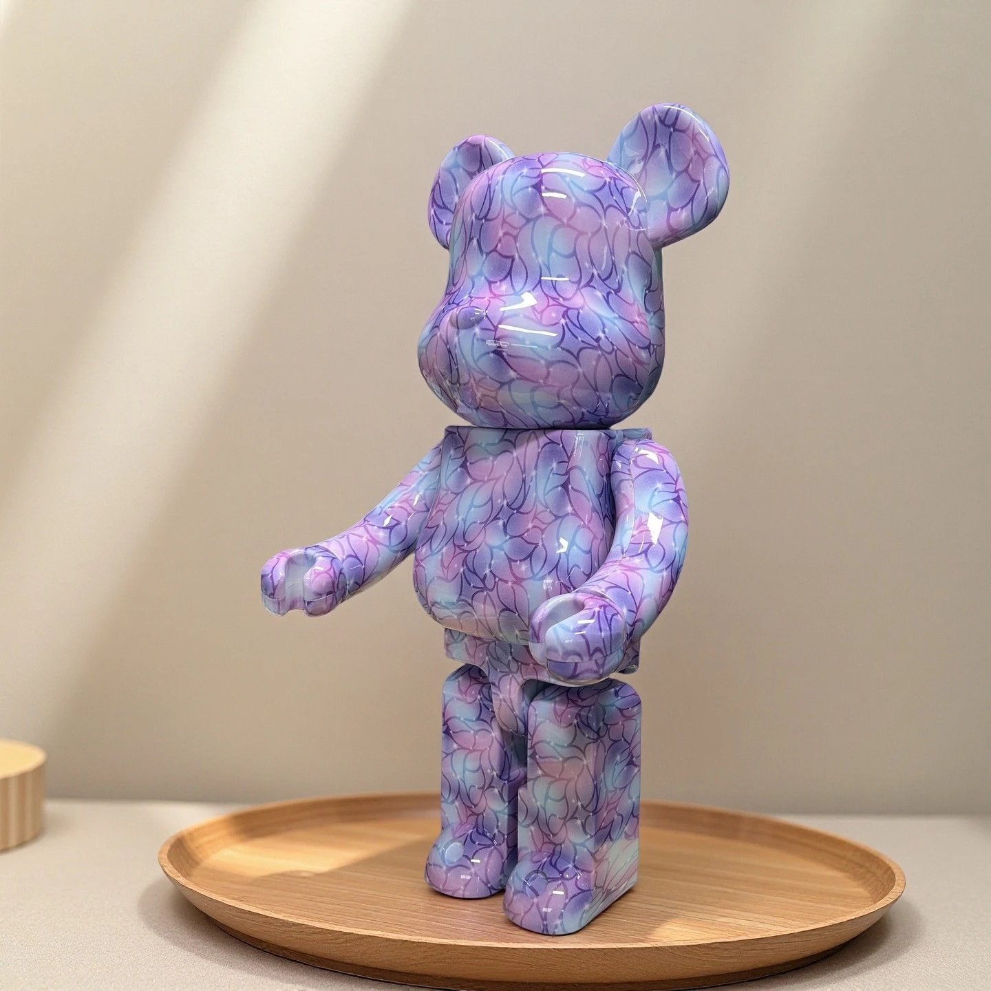 Unique Medium BearBrick — Phantom Purple colorway — USFans Spreadsheet photo