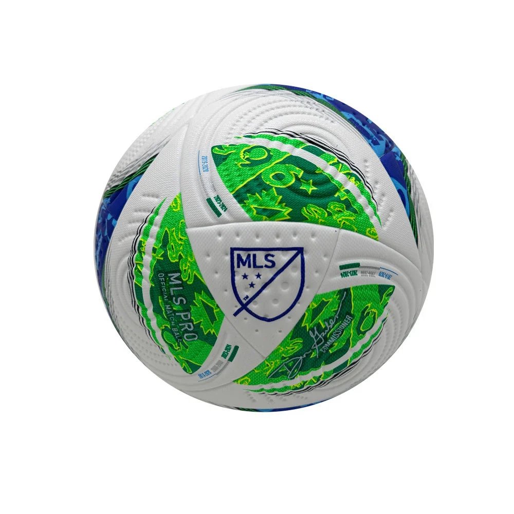 Brazua Football Ball — 25 MLS Green colorway — USFans Spreadsheet photo