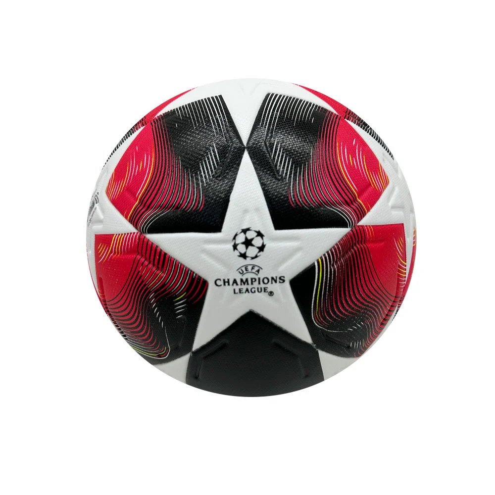 Brazua Football Ball — 25 Champions League stars red colorway — USFans Spreadsheet photo