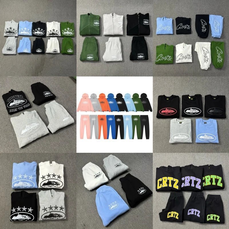 恶魔岛经典款小船字母印花宽松休闲男女情侣连帽卫衣帽衫