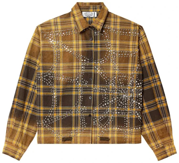 Vale Forever Chocolate Flannel Hoodie — Yellow colorway — USFans Spreadsheet photo