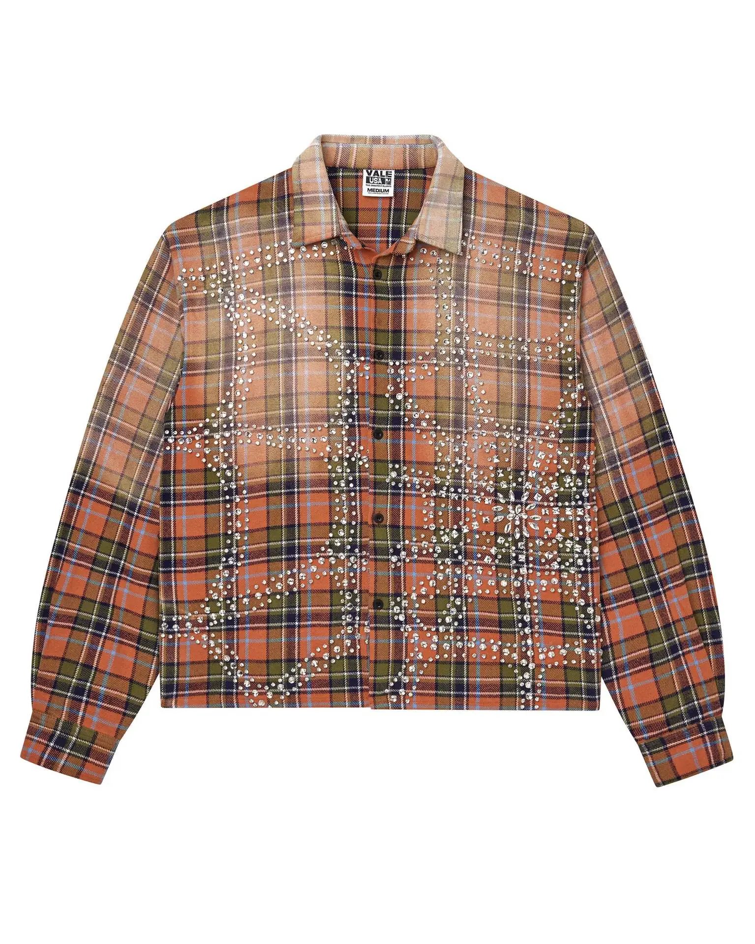 Vale Forever Chocolate Flannel Hoodie — Orange colorway — USFans Spreadsheet photo