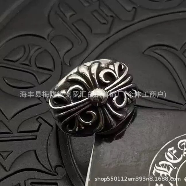 Chrome Hearts Ring — CJ 009 wide plate colorway — USFans Spreadsheet photo