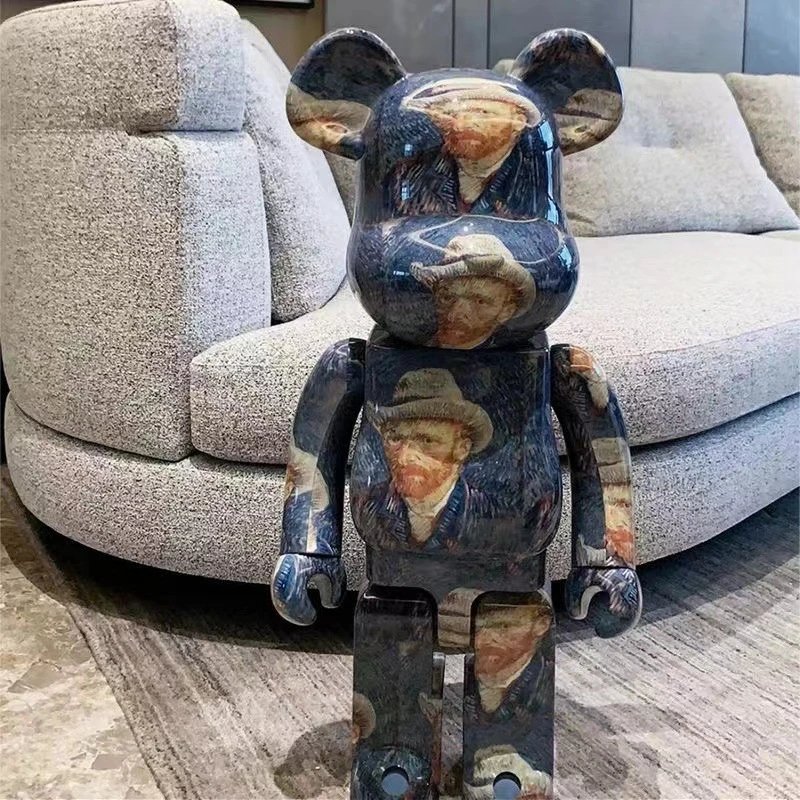 Unique Medium BearBrick — Van Gogh colorway — USFans Spreadsheet photo