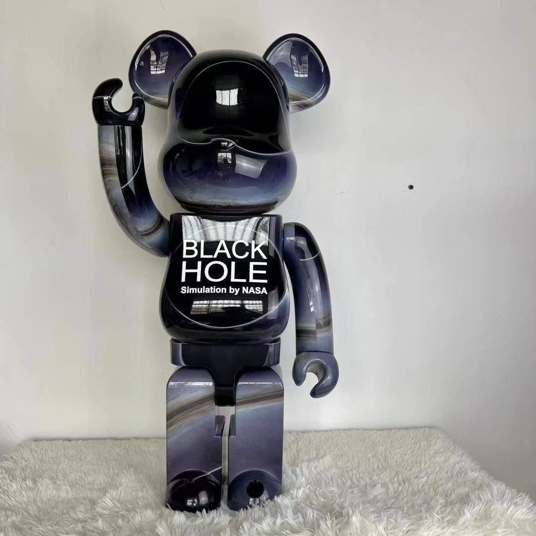 Unique Medium BearBrick — Black hole colorway — USFans Spreadsheet photo