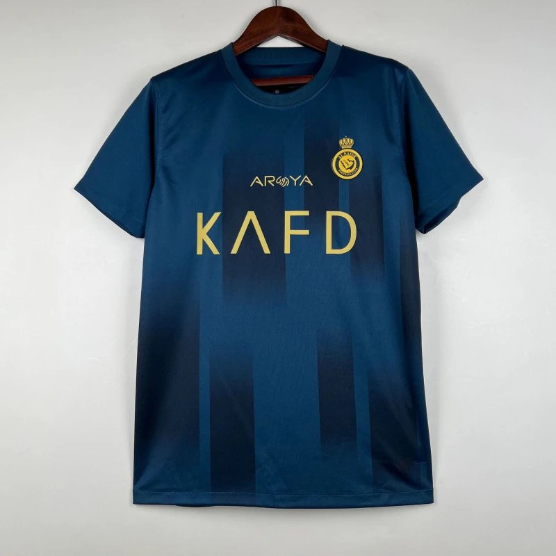 Al-Nassr CR7 Signature Jersey — Riyadh Victory Away Fella Edition colorway — USFans Spreadsheet photo