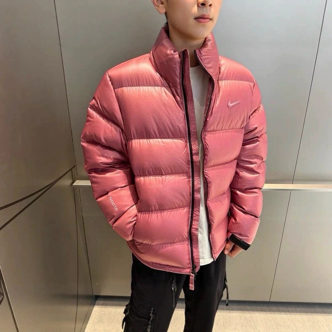 25ss冬季印花logo休闲立领公鸭羽绒服情侣款 4