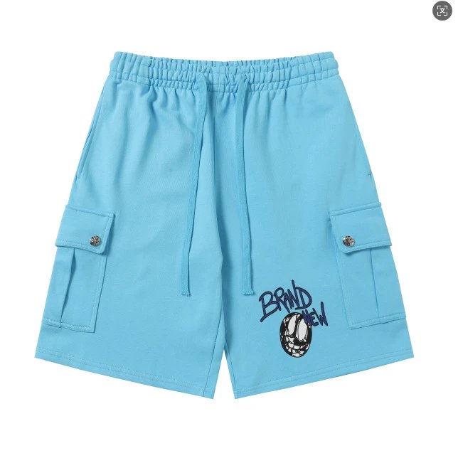 Chrome Hearts Shorts — Blue OF2281 colorway — USFans Spreadsheet photo