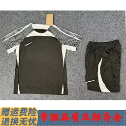 thumbnail for 【DX38-1】户外运动服套装男女夏季速干跑步冰丝短袖体恤薄款短裤透气训练服