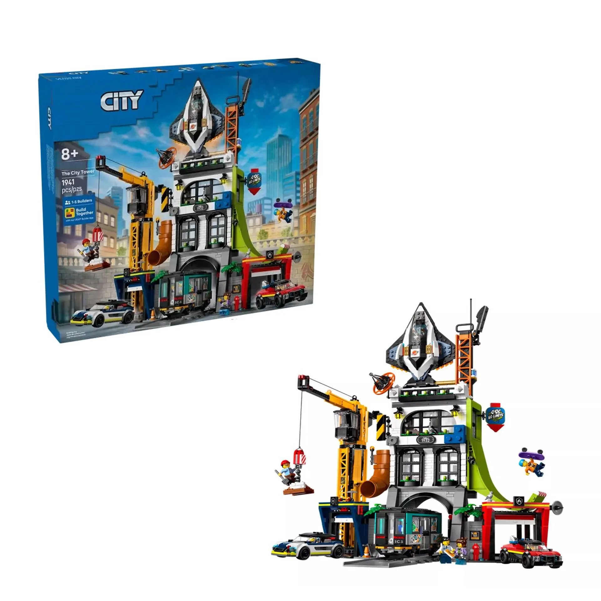 City High-Speed Passenger Train — C 1696-Control Tower-1941 Granular-approx.3 KG colorway — USFans Spreadsheet photo