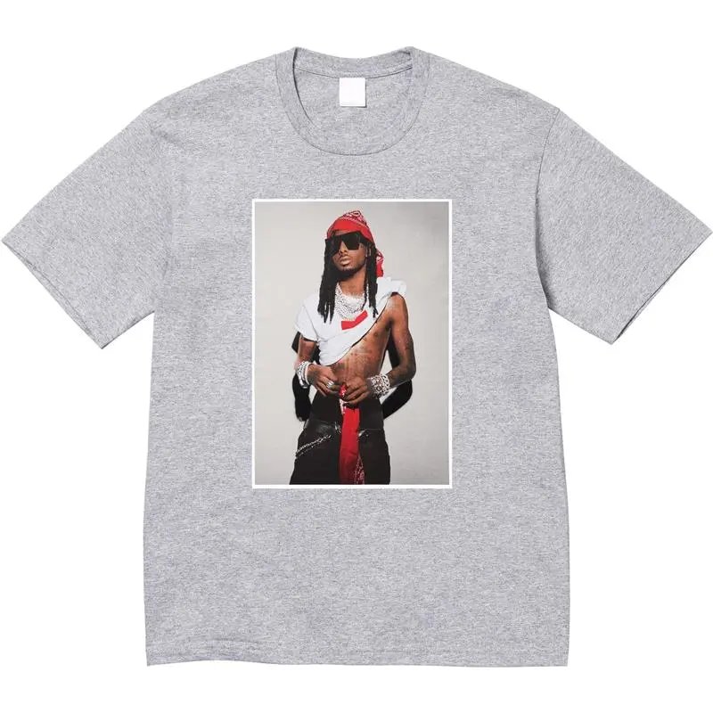 Supreme T-Shirts — gray colorway — USFans Spreadsheet photo