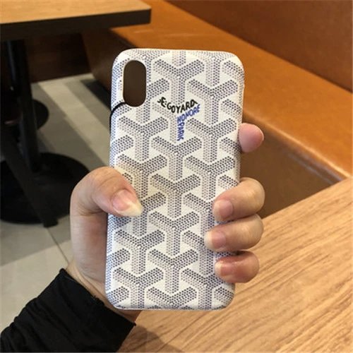 Goyard Phone Case — white colorway — USFans Spreadsheet photo