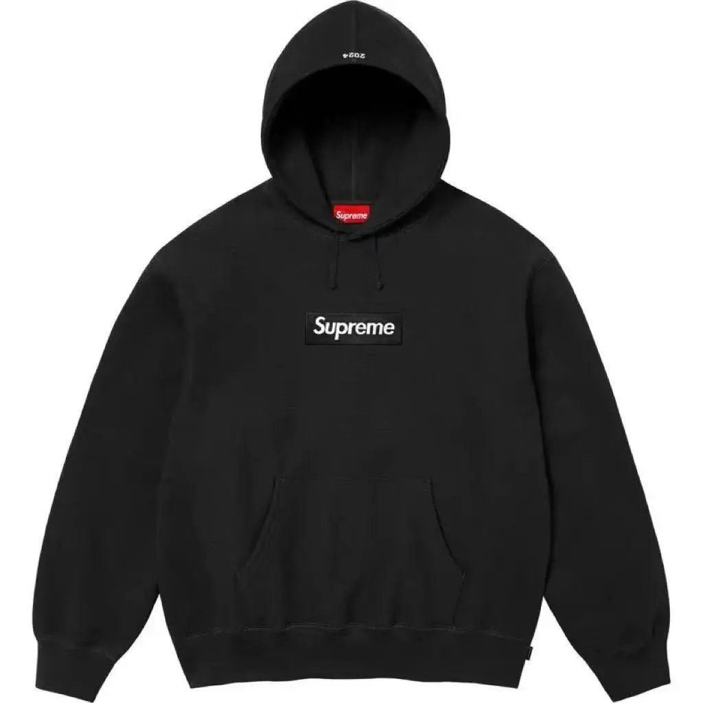 Supreme Leopard Box Hoodie — E586#Black colorway — USFans Spreadsheet photo