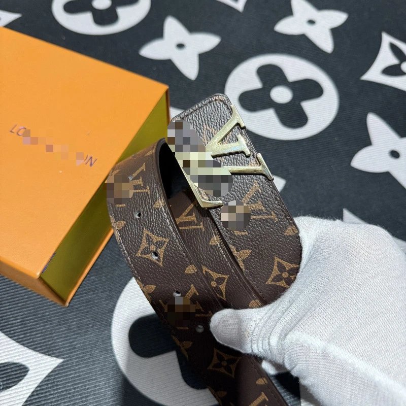 Brown Floral Gold Buckle [No Gift Box]