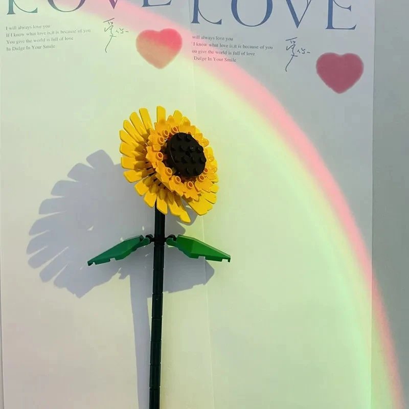 Lego Flowers — #Sunflower [Bag】23090 colorway — USFans Spreadsheet photo
