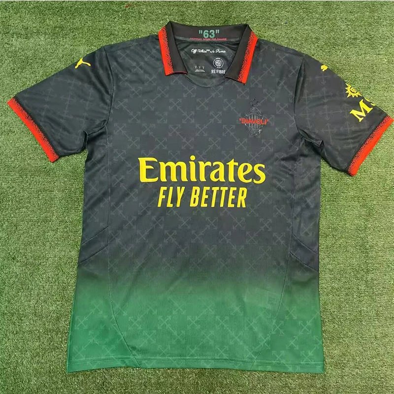Legia Warszawa 24/25 Home Jersey — 2526AC Black-Green Special Edition colorway — USFans Spreadsheet photo