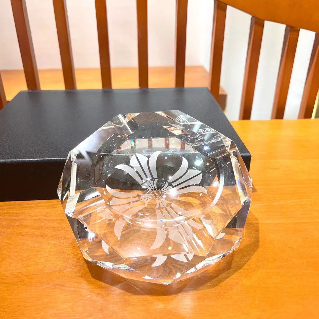 Chrome Hearts Glass — Ashtray, gift box packaging colorway — USFans Spreadsheet photo