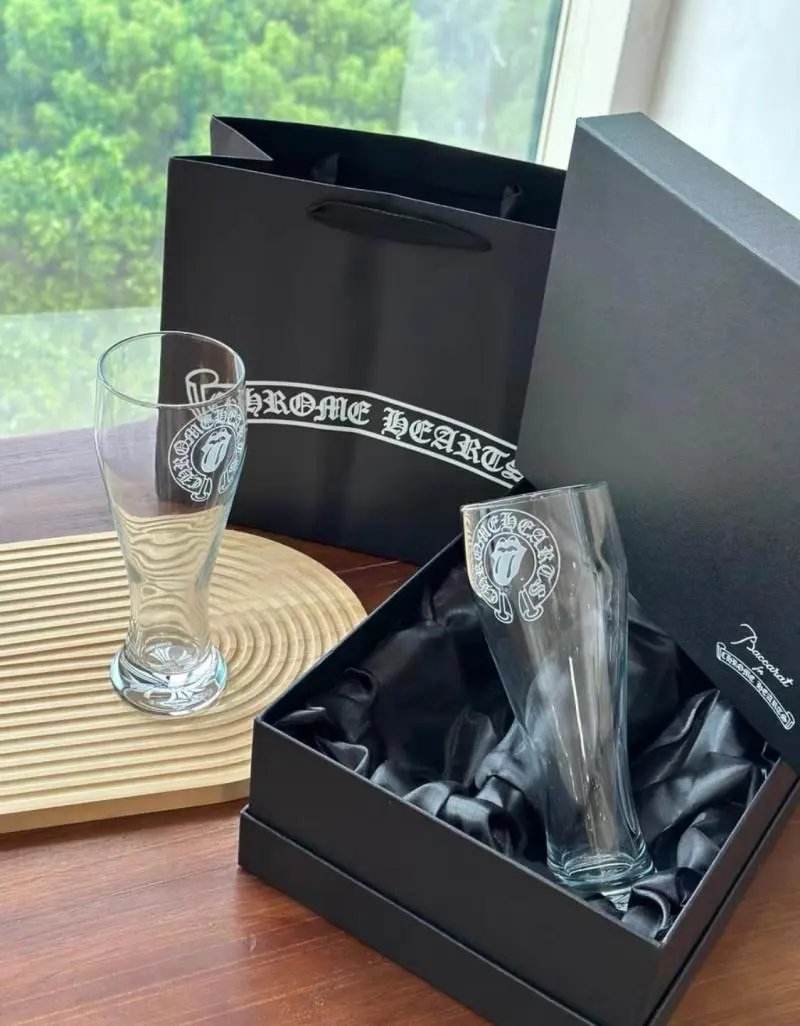Chrome Hearts Glass — Beer cup gift box packaging colorway — USFans Spreadsheet photo