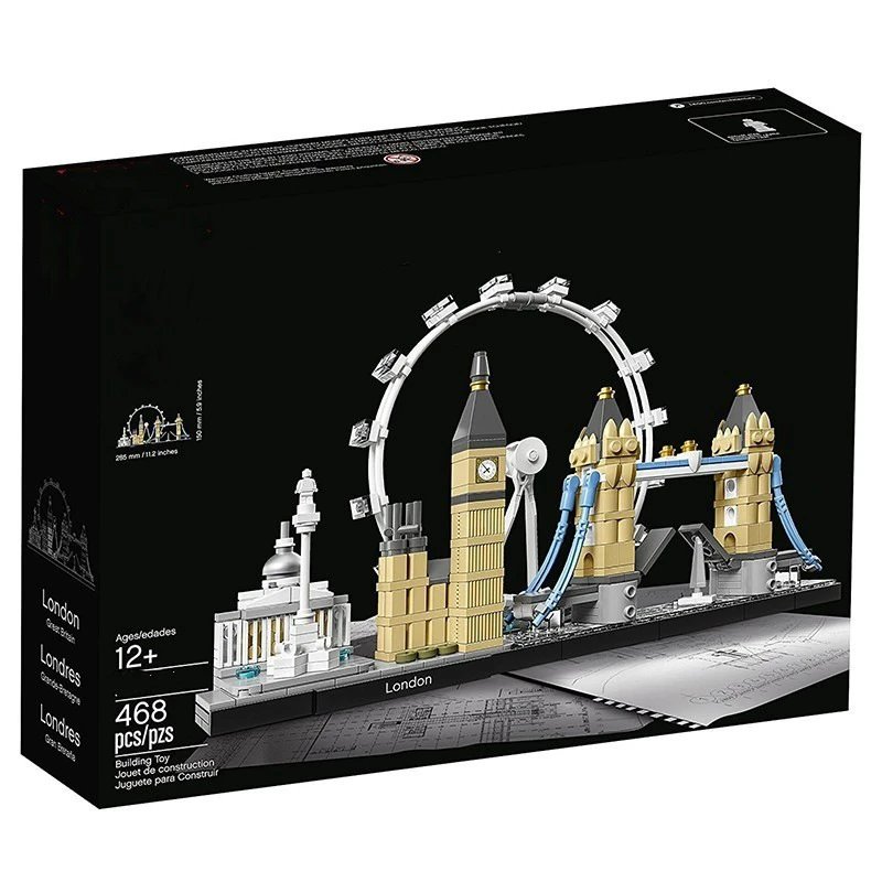 LEGO Pyramid — ✬London Skyline colorway — USFans Spreadsheet photo