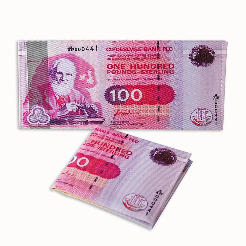 Money Wallet — FB 01 British pound 100 colorway — USFans Spreadsheet photo