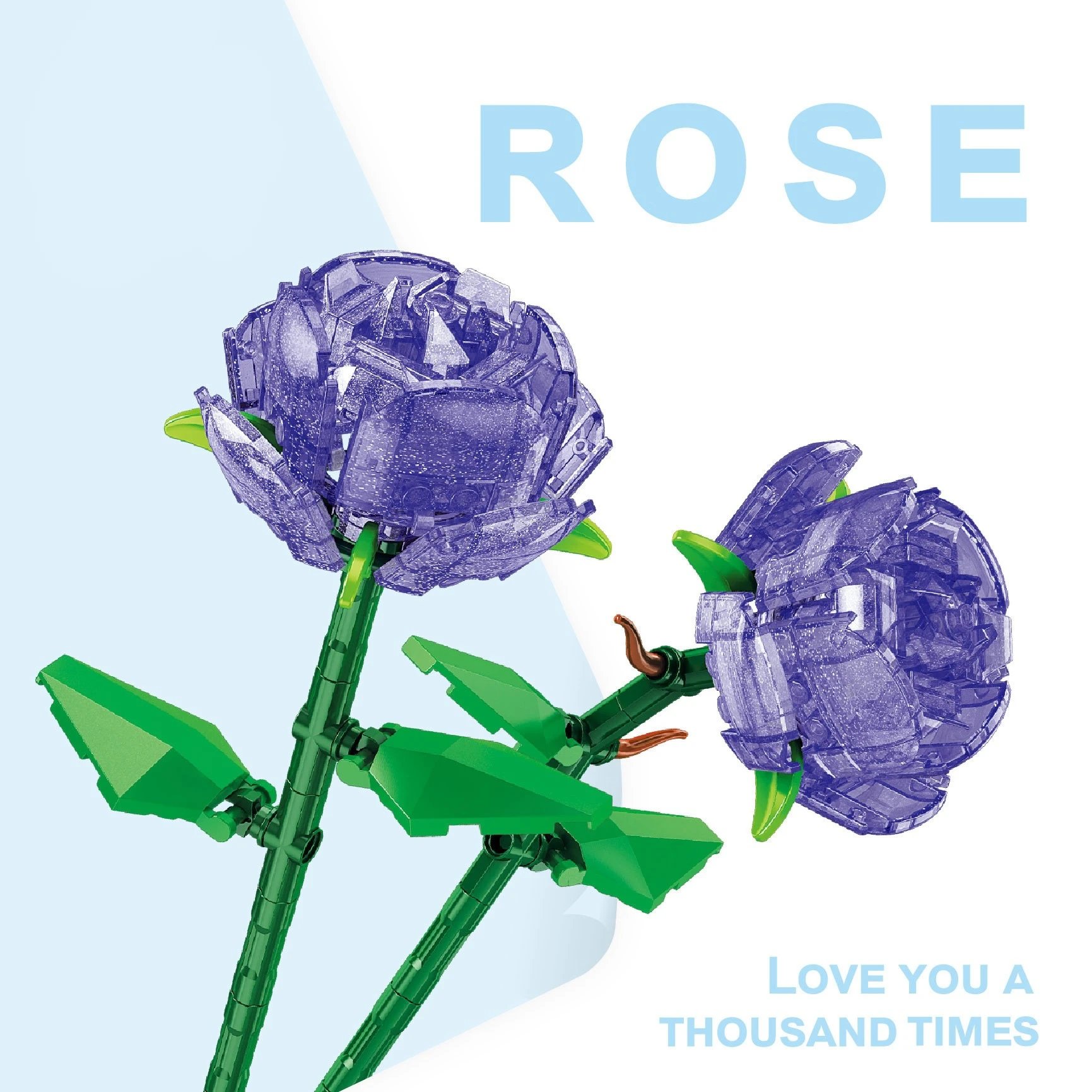 Lego Flowers — #Pearlescent Purple [boxed】 13025 colorway — USFans Spreadsheet photo
