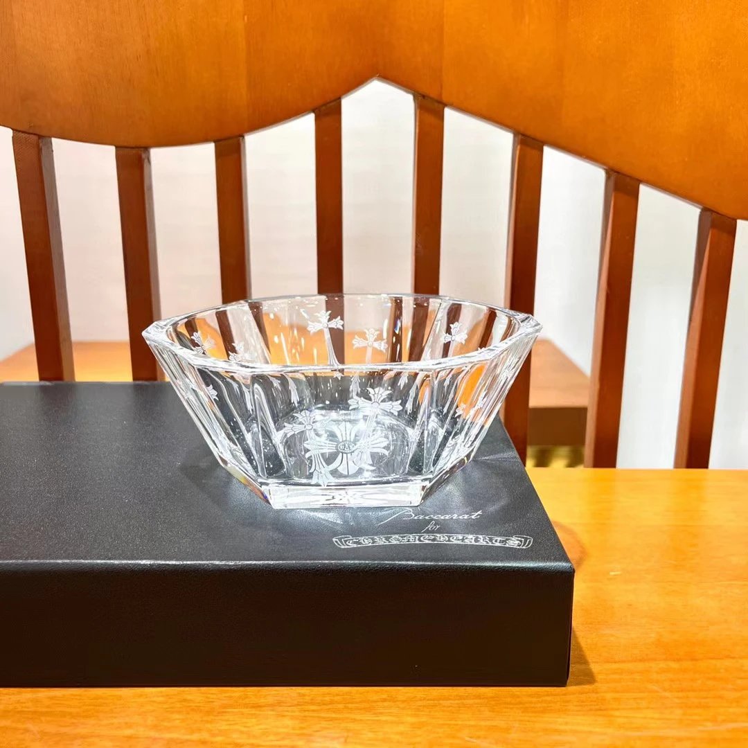 Chrome Hearts Glass — Crystal Small Fruit Plate, Gift Box Packaging colorway — USFans Spreadsheet photo