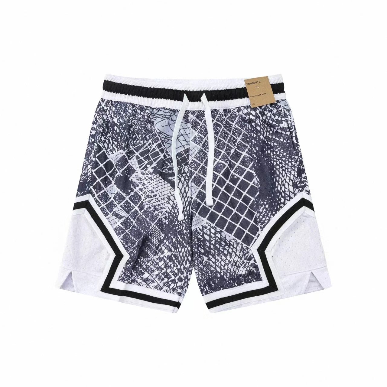 Jordan Shorts (Snake-Skin) — C2436 Gray Checkered colorway — USFans Spreadsheet photo